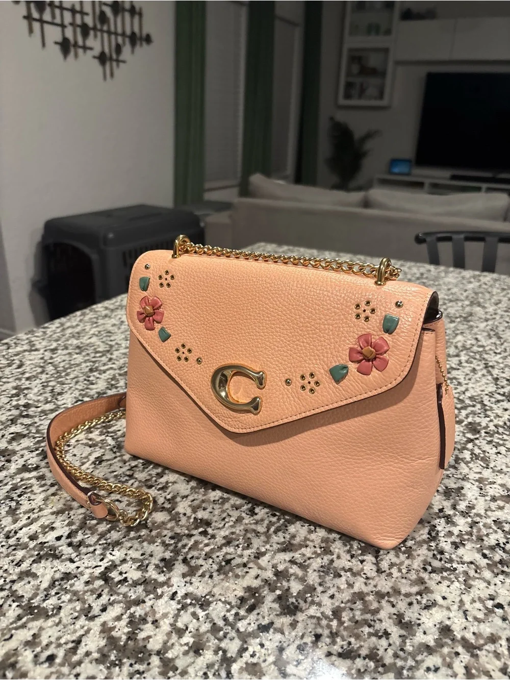 Coach Pink Tammie Purse | Pink | Medium